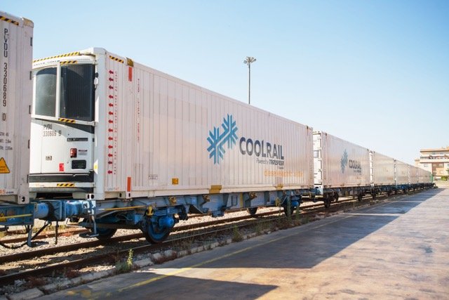 CoolRail reaches Denmark travelling all the way by rail